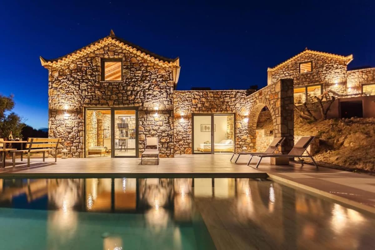 Gerakada Exclusive-Seaview Villa With Private Pool Короні Екстер'єр фото