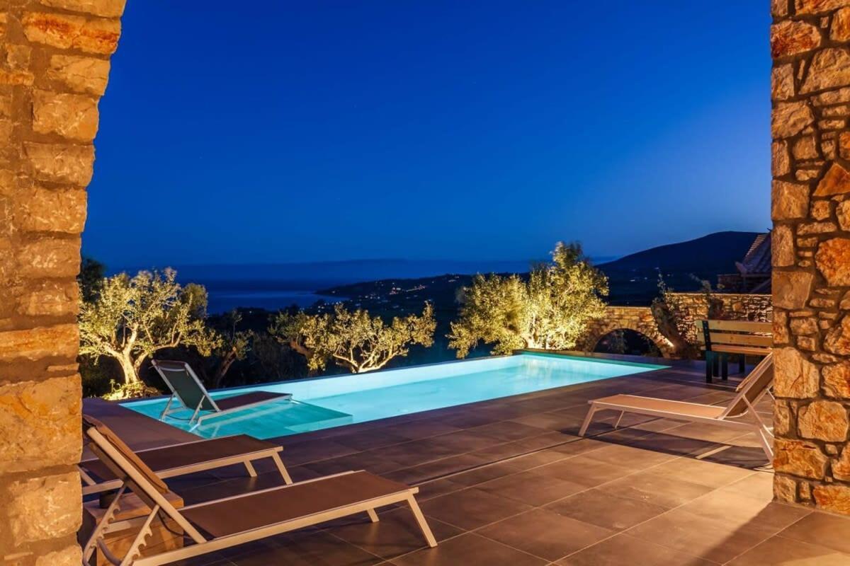 Gerakada Exclusive-Seaview Villa With Private Pool Короні Екстер'єр фото