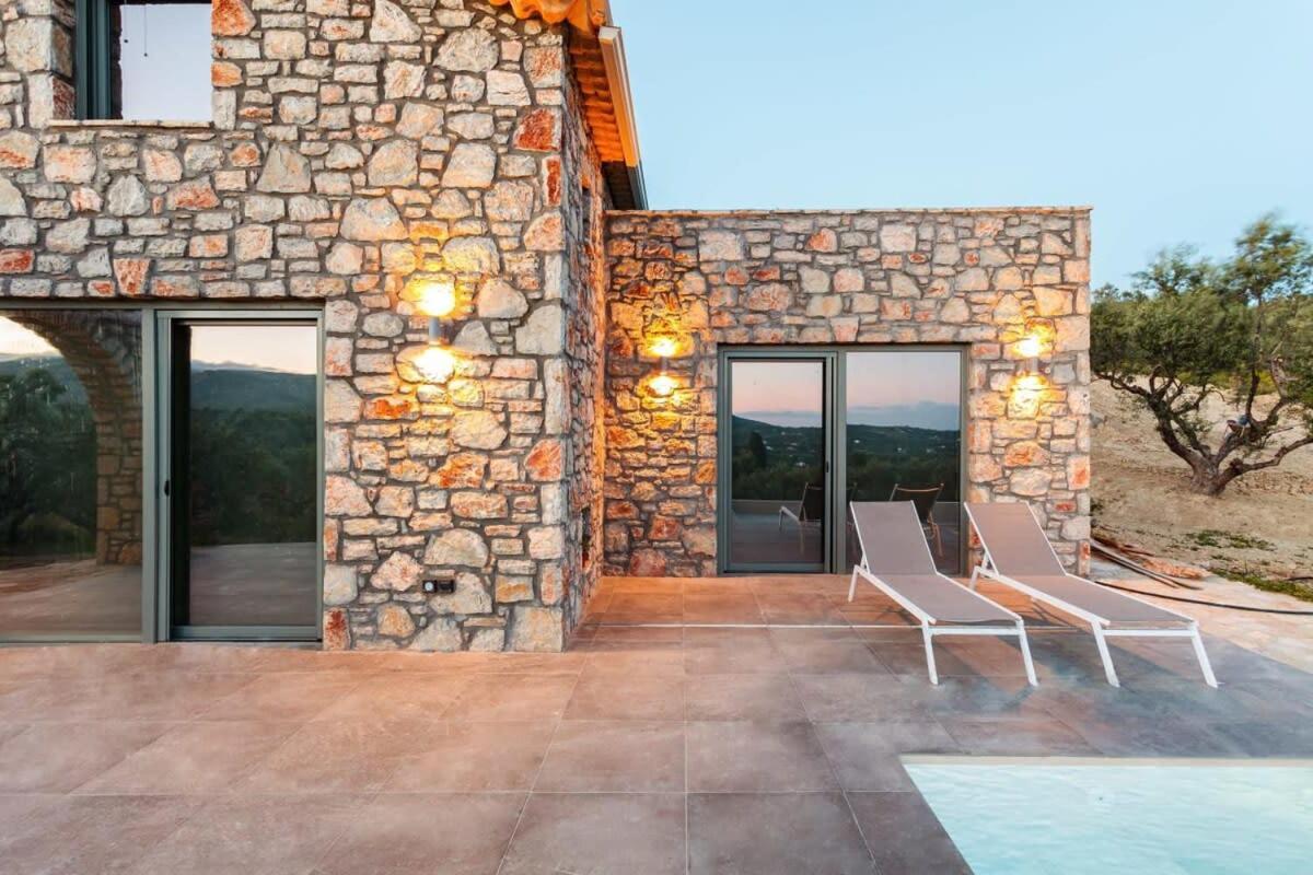 Gerakada Exclusive-Seaview Villa With Private Pool Короні Екстер'єр фото