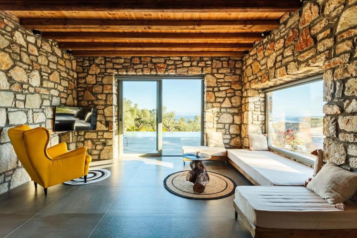 Gerakada Exclusive-Seaview Villa With Private Pool Короні Екстер'єр фото