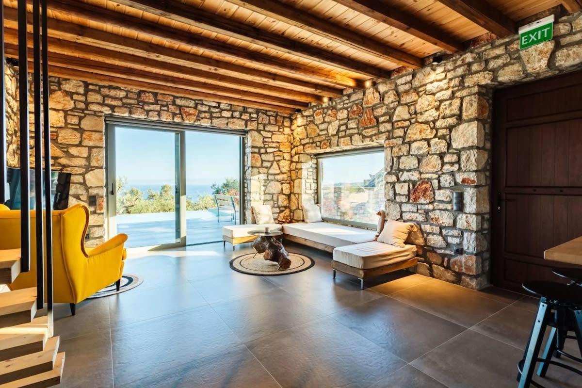 Gerakada Exclusive-Seaview Villa With Private Pool Короні Екстер'єр фото